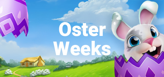 Oster Weeks 2025: Vier Wochen, vier Spiele und bis zu 120 Freispiele!